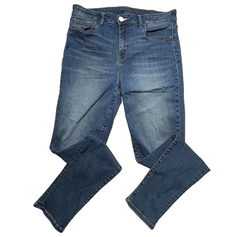 KUT From The Kloth Toothpick Skinny Women's 12 Blue Stretch Jeans 32 Waist